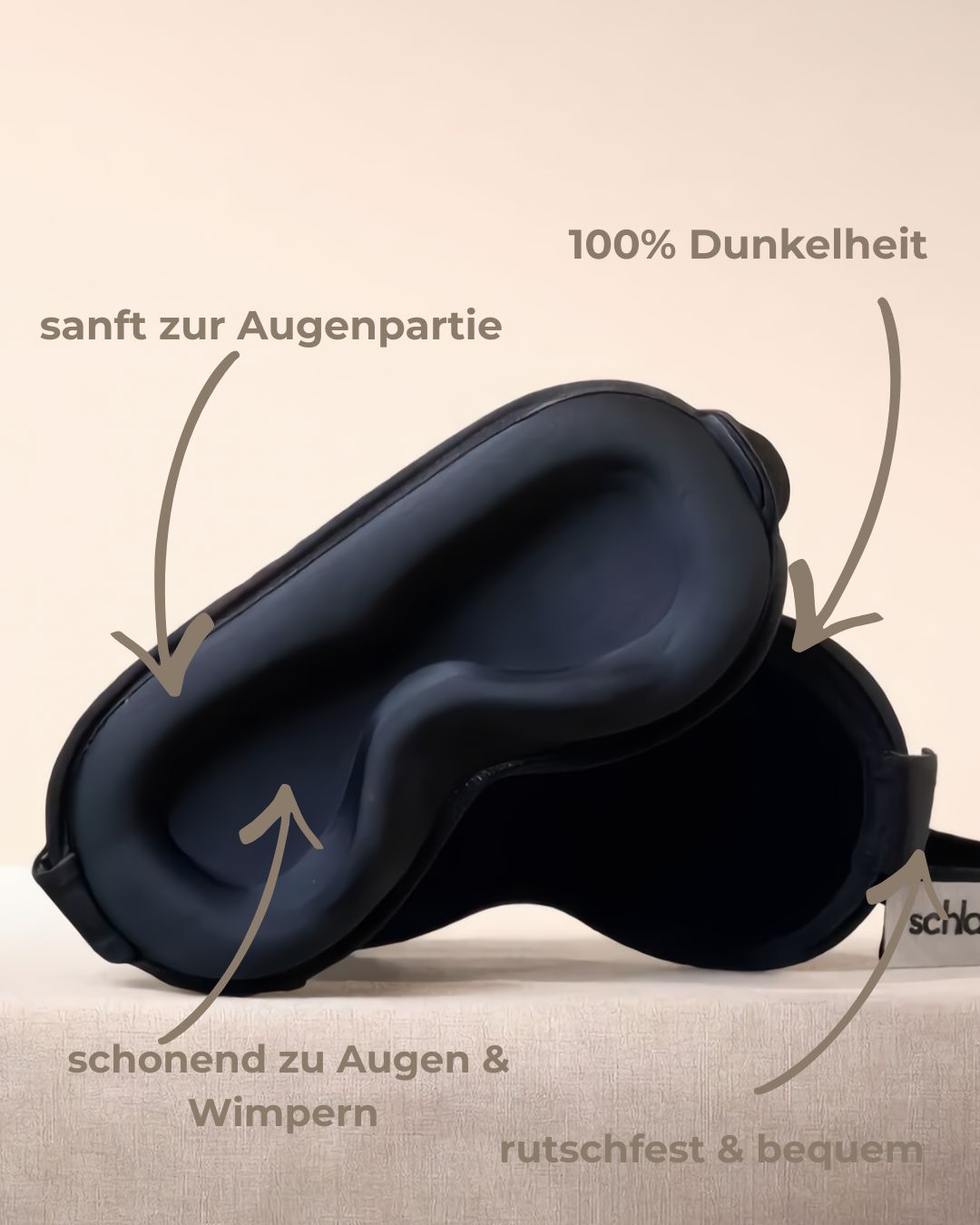 schlafsand.-Augenmaske